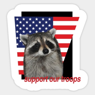 support our troops Sticker